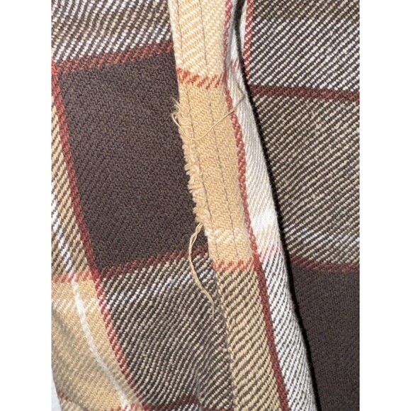 Vintage Distressed 70s Big Mac Flannel Button Up Shirt Adult Size Large MiUSA - Picture 11 of 16